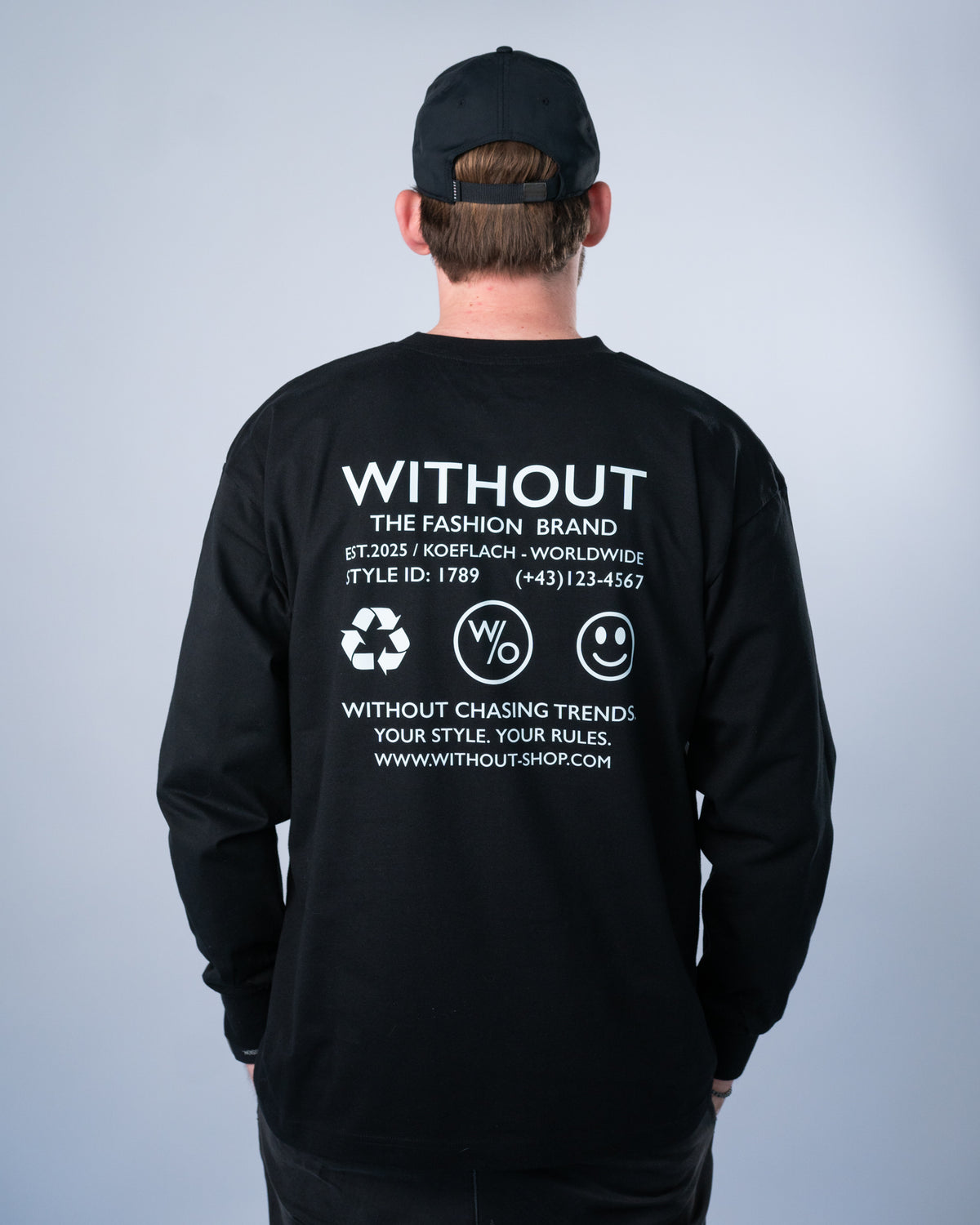 Contrast Longsleeve - Midnight