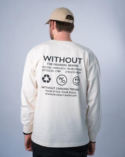 Contrast Longsleeve - Sand