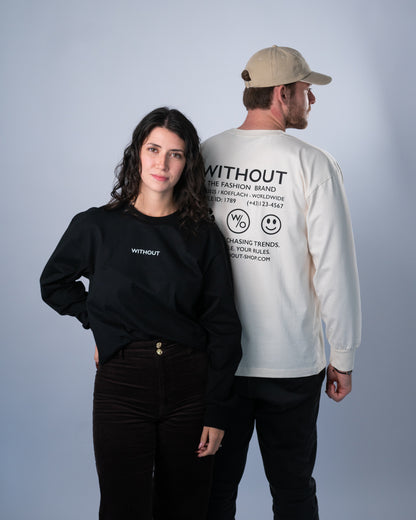 Contrast Longsleeve - Midnight