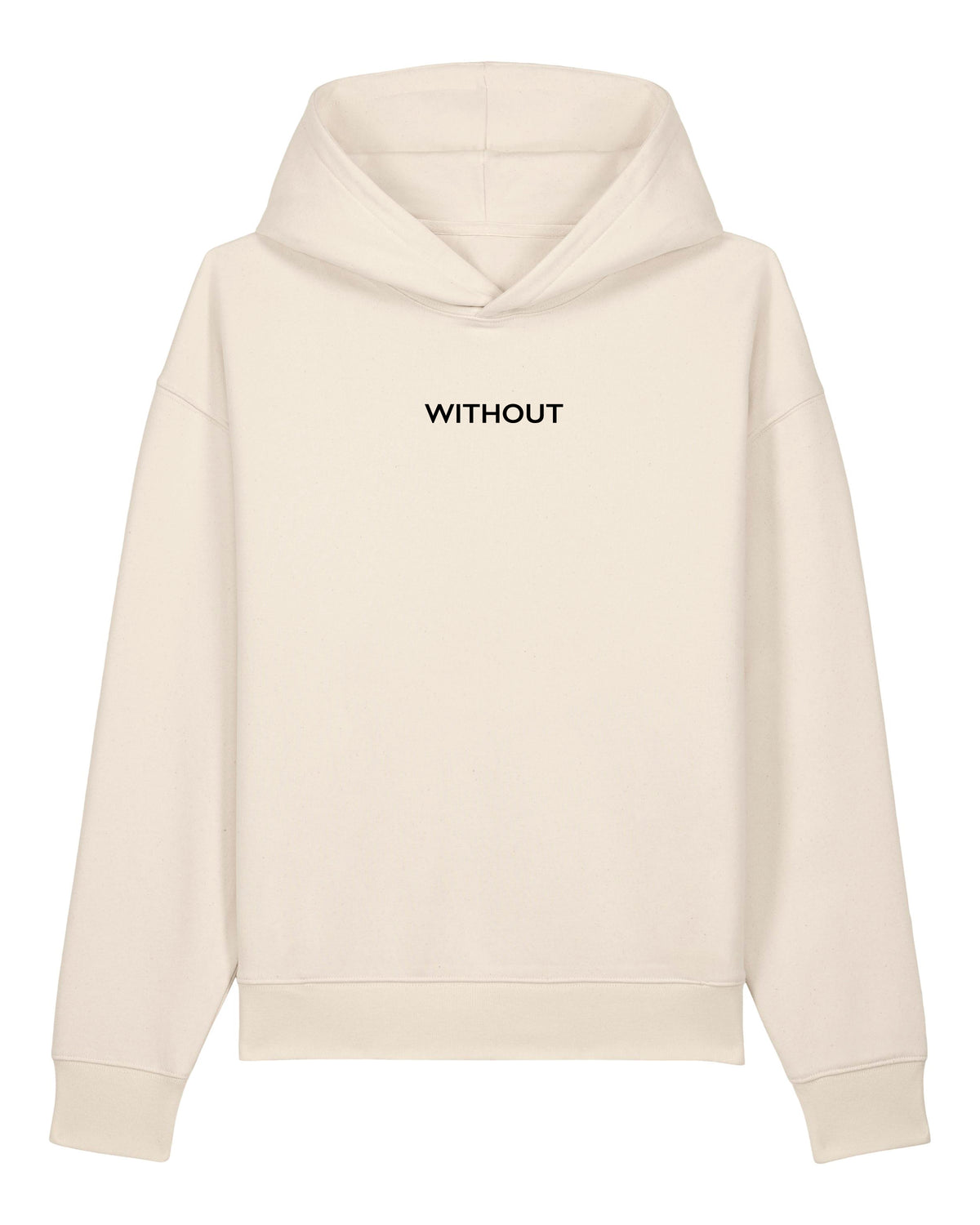 Contrast Hoodie - Sand