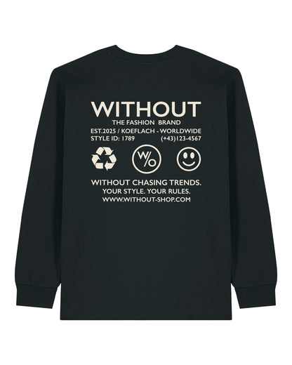 Contrast Longsleeve - Midnight