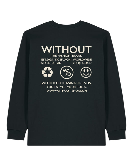 Contrast Longsleeve - Midnight