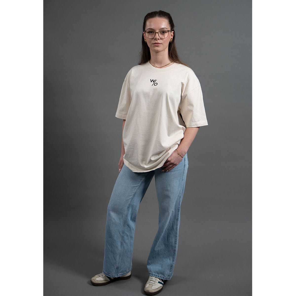 Contrast T-Shirt - Sand