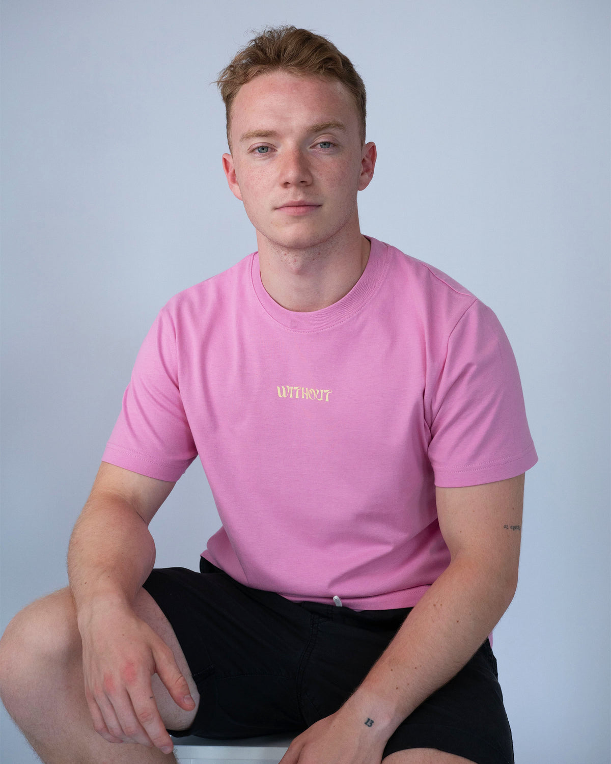 WITHOUT BubbleGum Shirt men detail