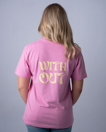 WITHOUT BubbleGum Shirt women back