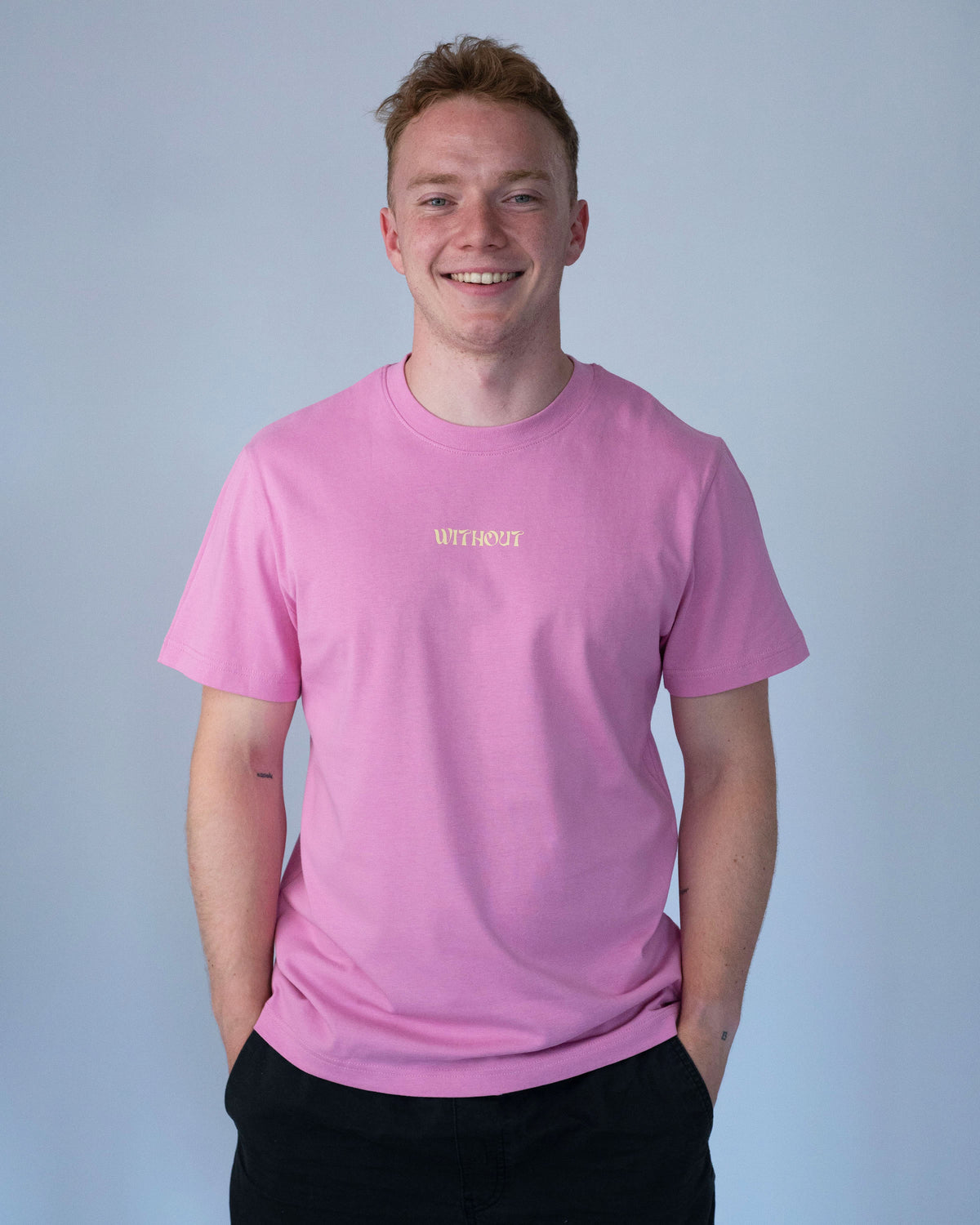 WITHOUT BubbleGum Shirt men front