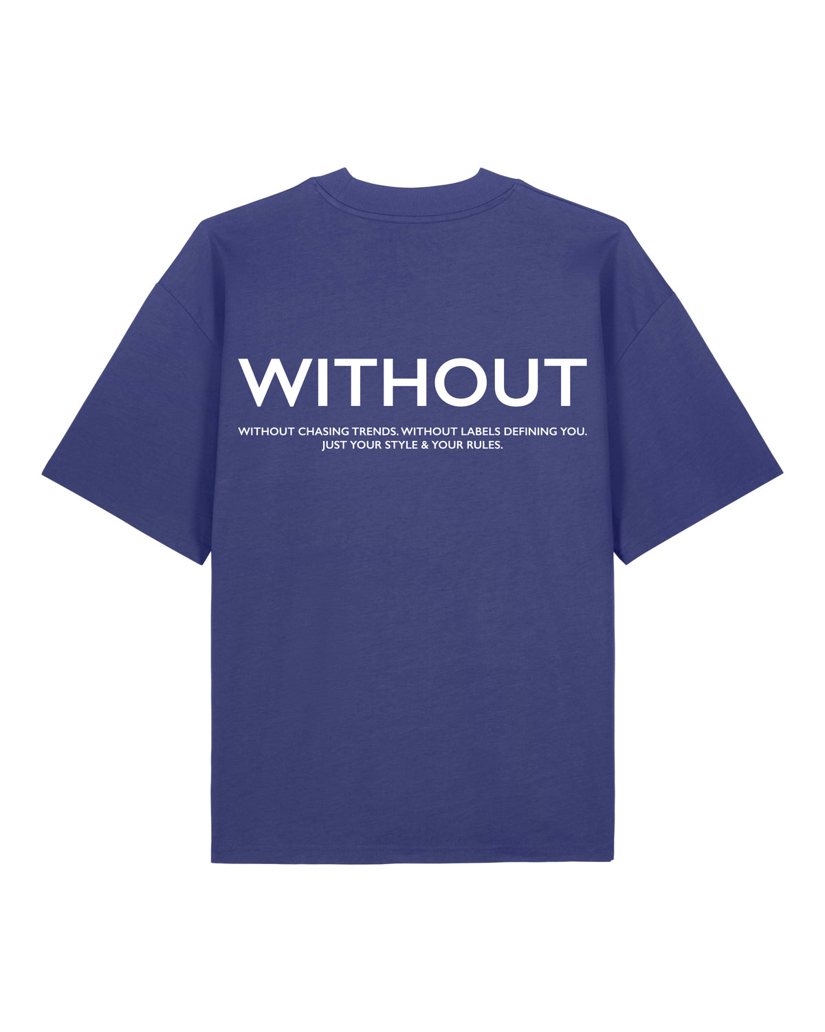 WITHOUT Flatlay Statement T-Shirt Dusk back