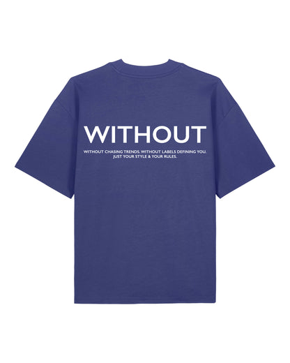 WITHOUT Flatlay Statement T-Shirt Dusk back