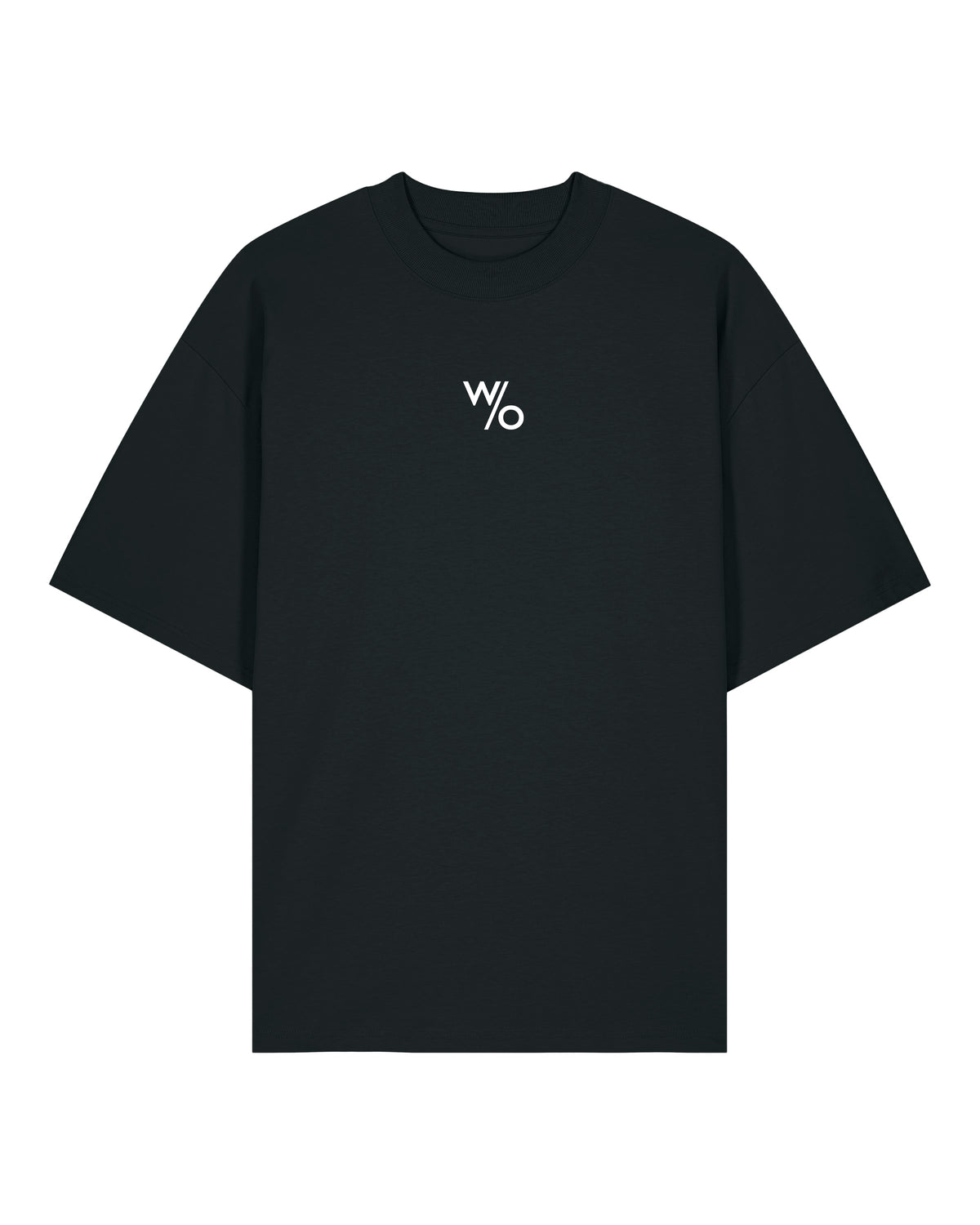 WITHOUT Flatly T-Shirt Black