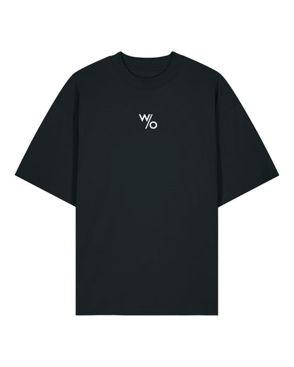 WITHOUT Flatly T-Shirt Black