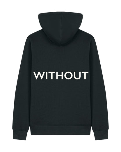 Contrast Zipper - Midnight