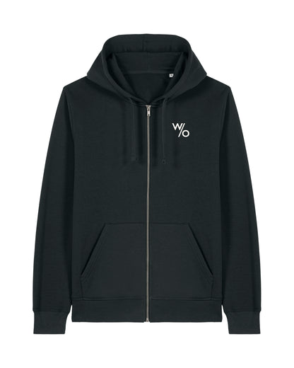 Contrast Zipper - Midnight