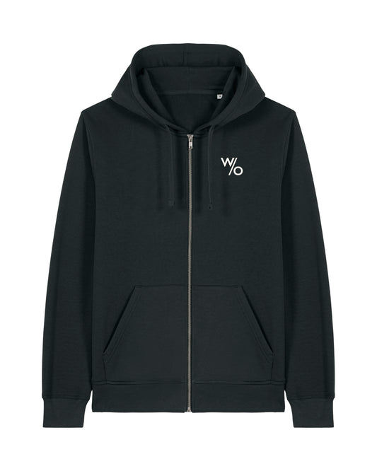 Contrast Zipper - Midnight